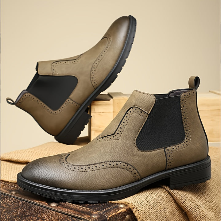 Ashford Wingtip Chelsea Boots