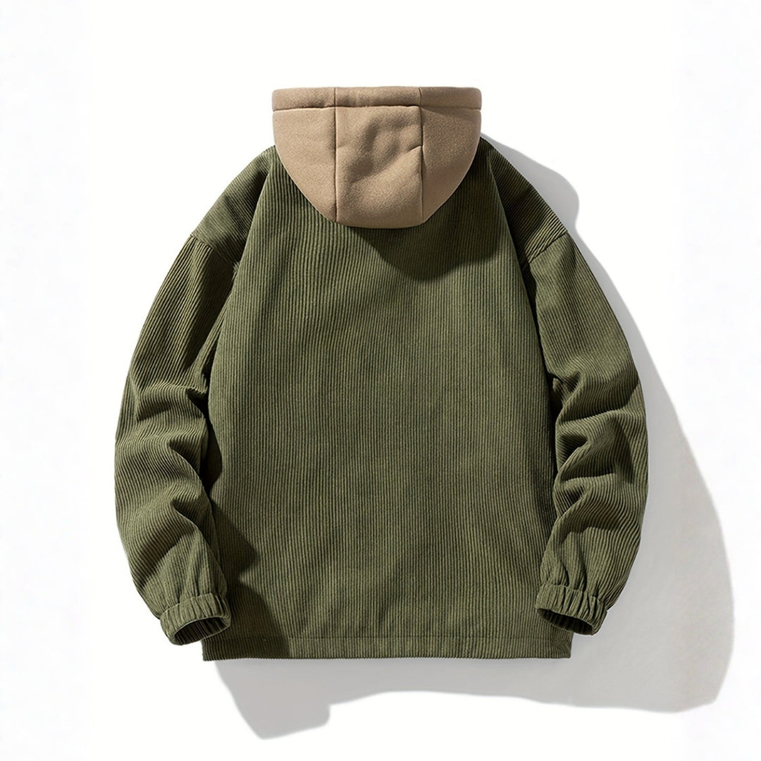 FULTON HOODED CORD JACKET