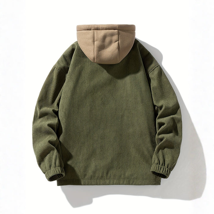 FULTON HOODED CORD JACKET