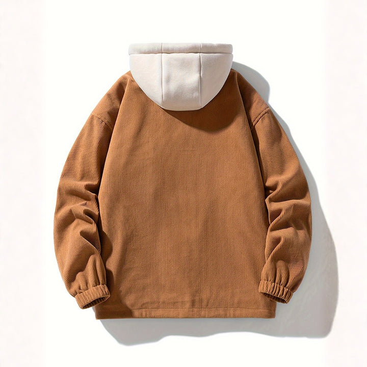 FULTON HOODED CORD JACKET