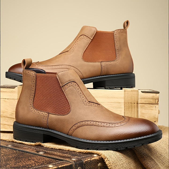Ashford Wingtip Chelsea Boots