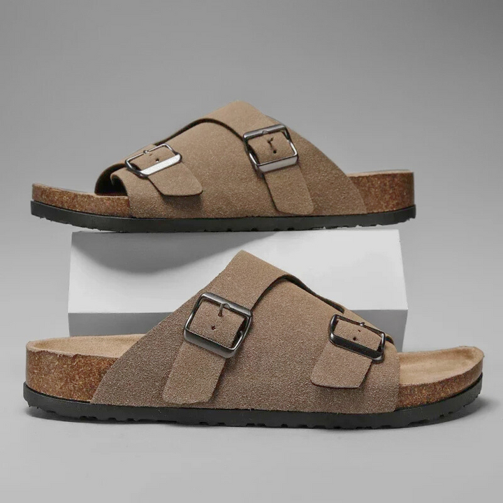 VENICE SUEDE SANDALS