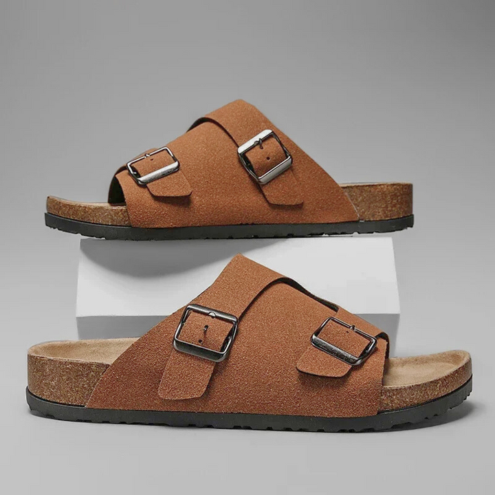 VENICE SUEDE SANDALS