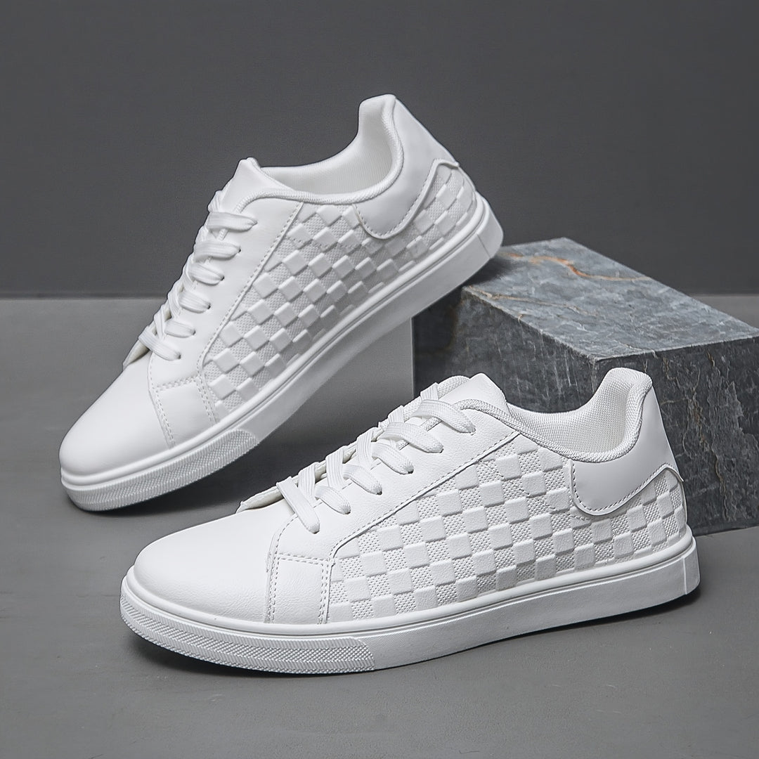 BELNOR CHECKERBOARD SNEAKERS
