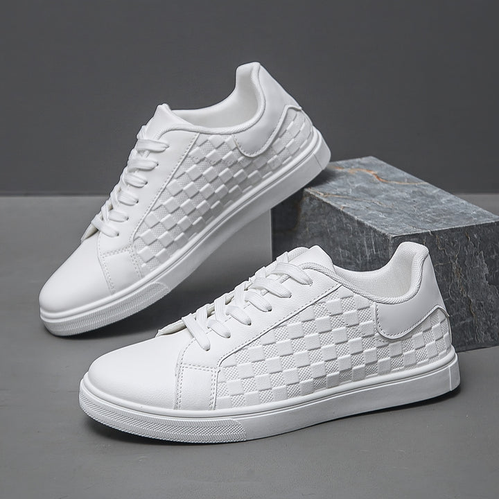 BELNOR CHECKERBOARD SNEAKERS