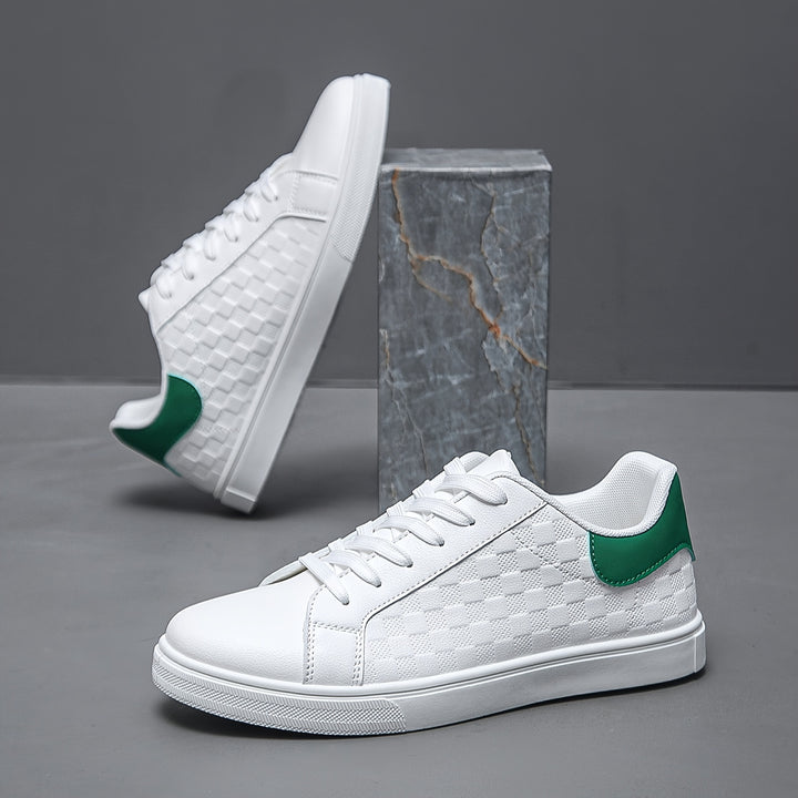 BELNOR CHECKERBOARD SNEAKERS