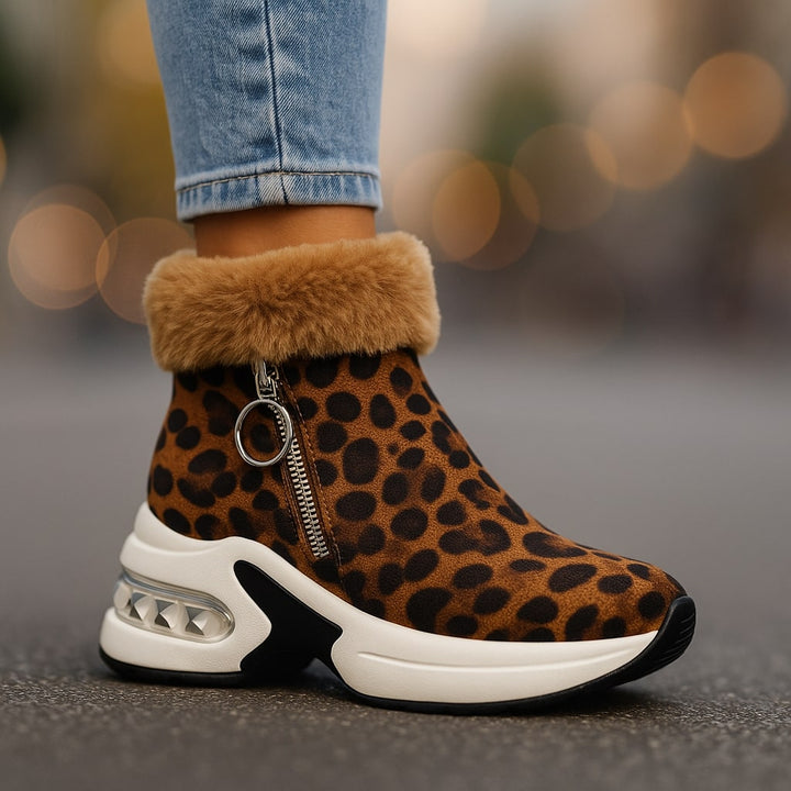 SIENNA SUEDE PLATFORM SHOES