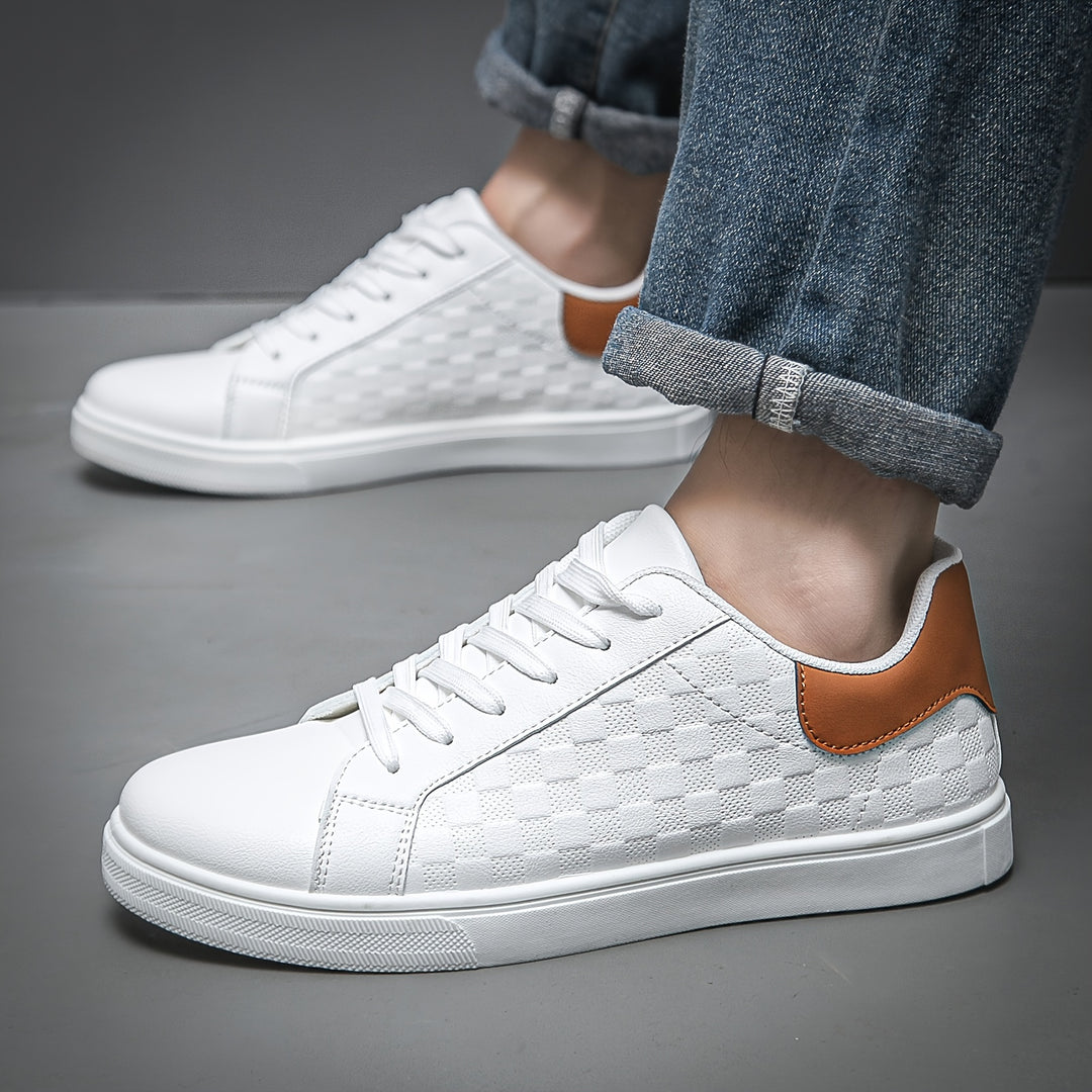 BELNOR CHECKERBOARD SNEAKERS