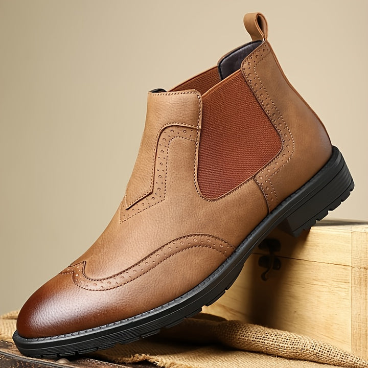 Ashford Wingtip Chelsea Boots