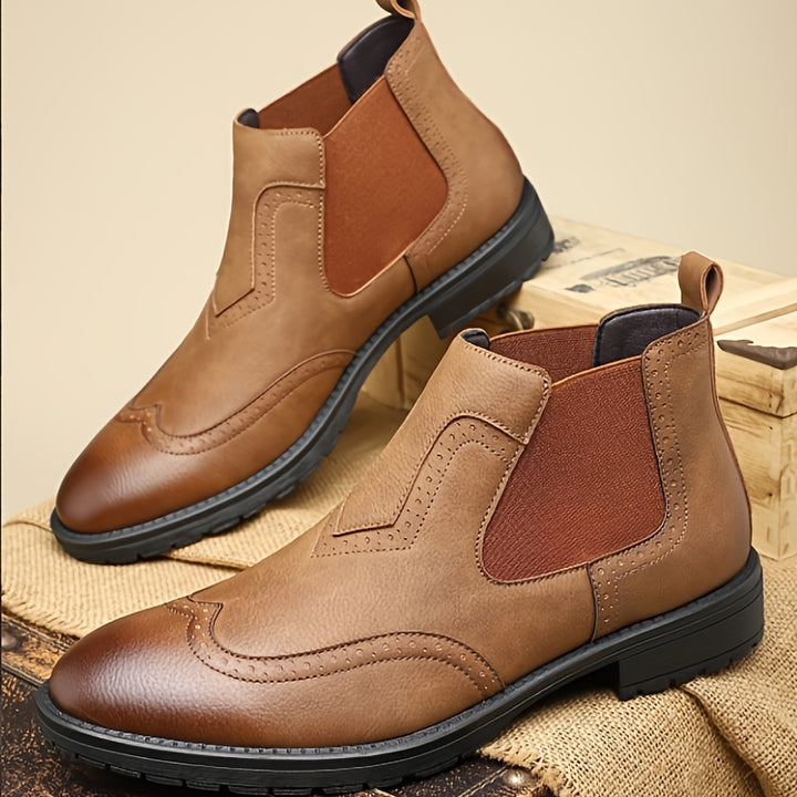 Ashford Wingtip Chelsea Boots