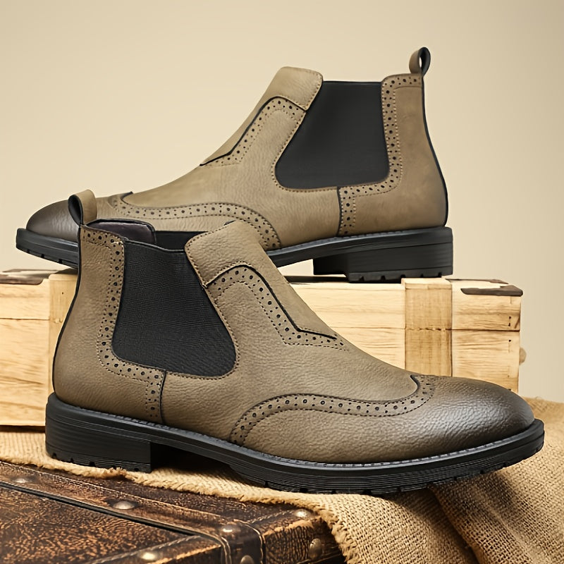 Ashford Wingtip Chelsea Boots