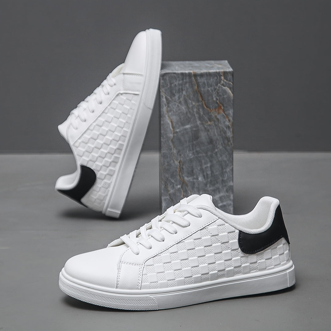 BELNOR CHECKERBOARD SNEAKERS