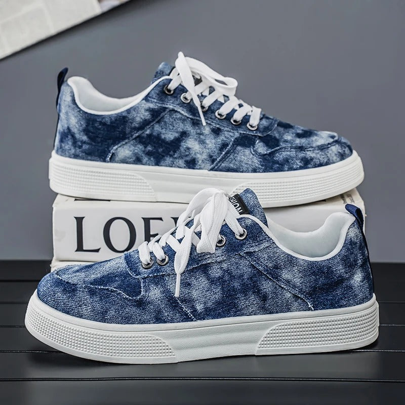 Smokewash Denim Sneakers