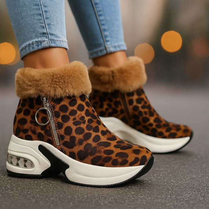 SIENNA SUEDE PLATFORM SHOES