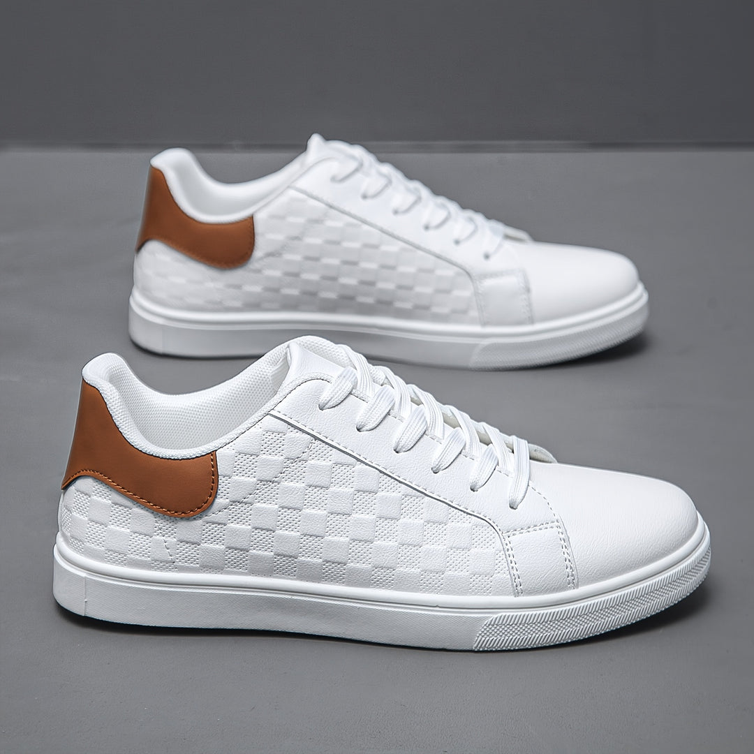 BELNOR CHECKERBOARD SNEAKERS