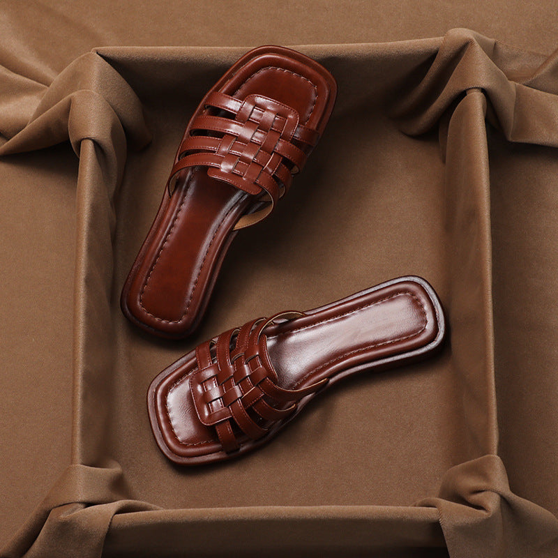 RICA LEATHER SANDALS