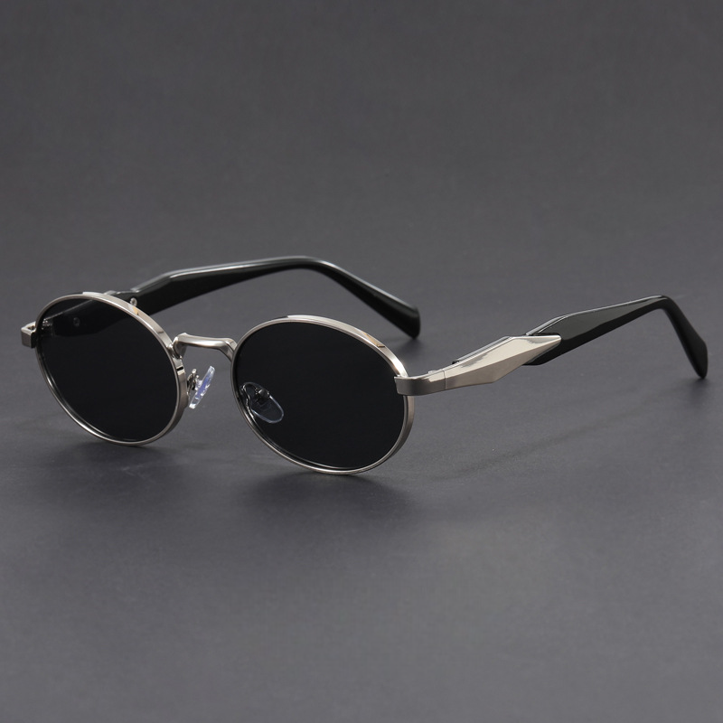 ELARA OVAL SUNGLASSES