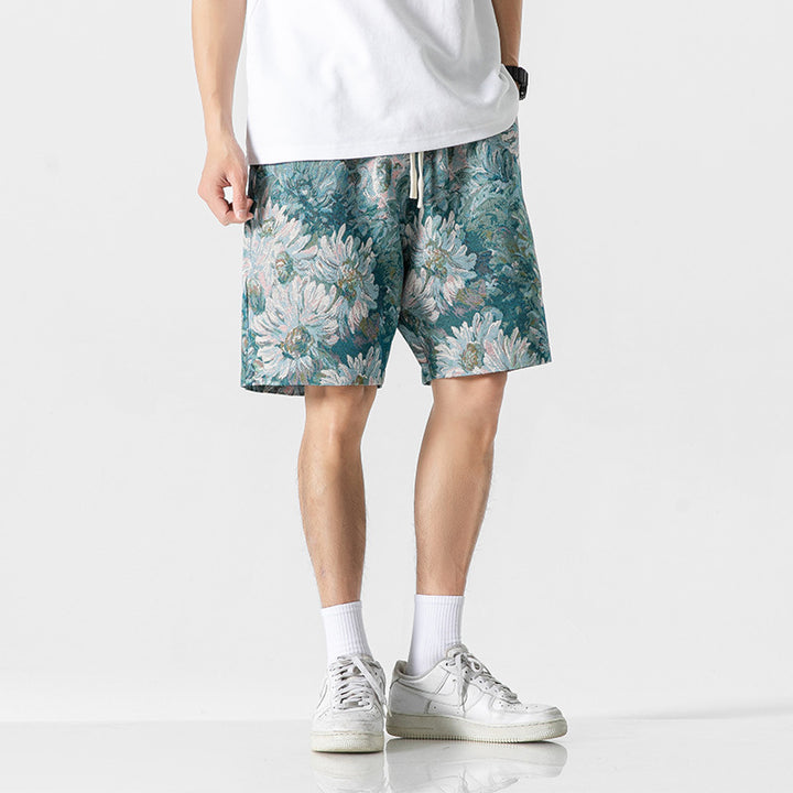 RETRO FLORAL SHORTS
