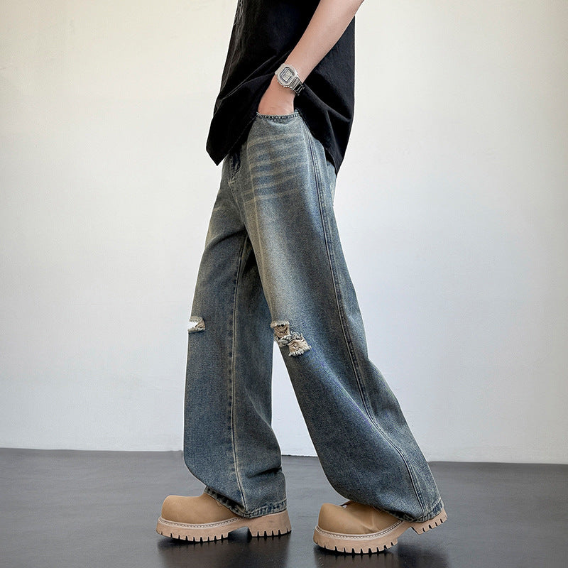 UPTOWN DISTRESSED JEANS