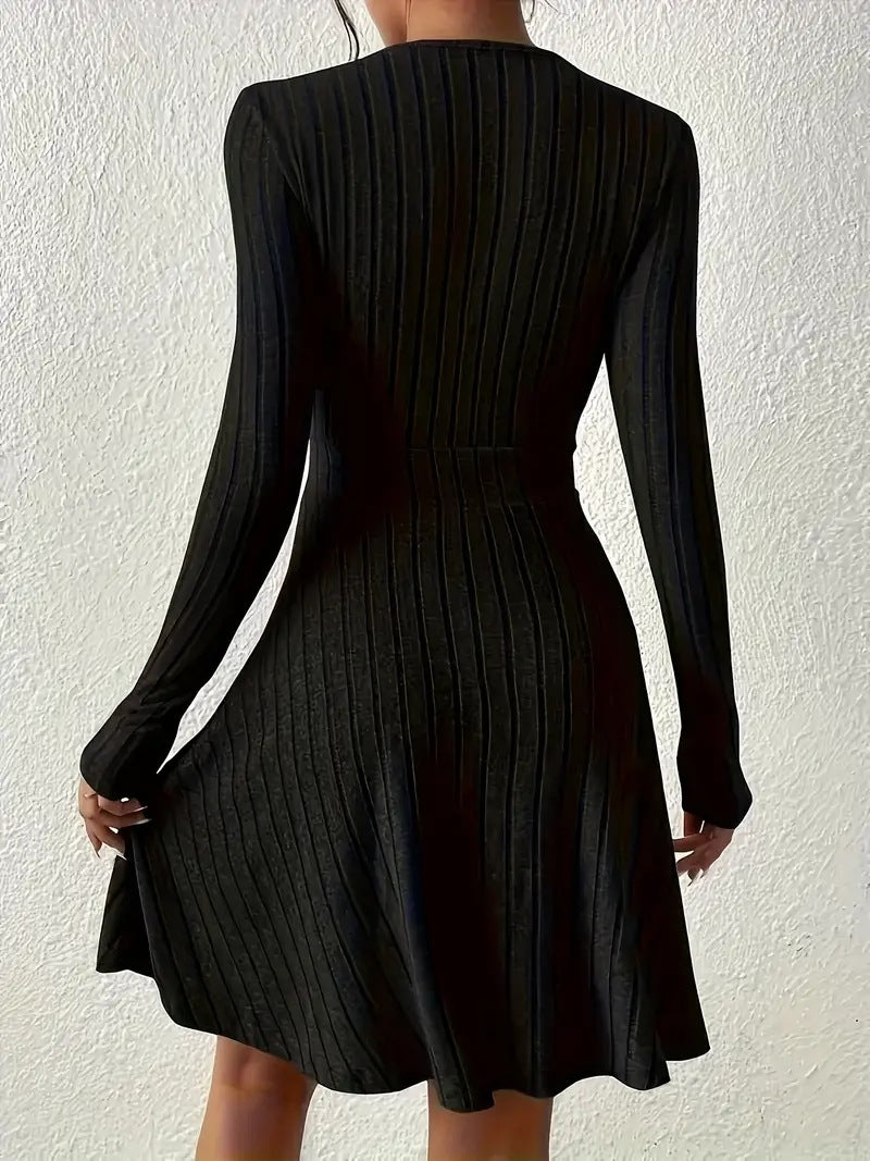 LINA RIB DRESS