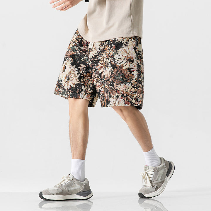 RETRO FLORAL SHORTS