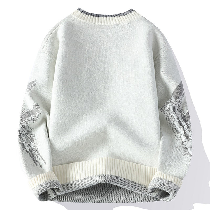 RAVEN RIPPED SWEATER
