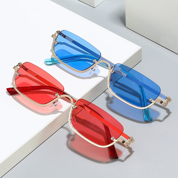 TESS HALF FRAME SUNGLASSES