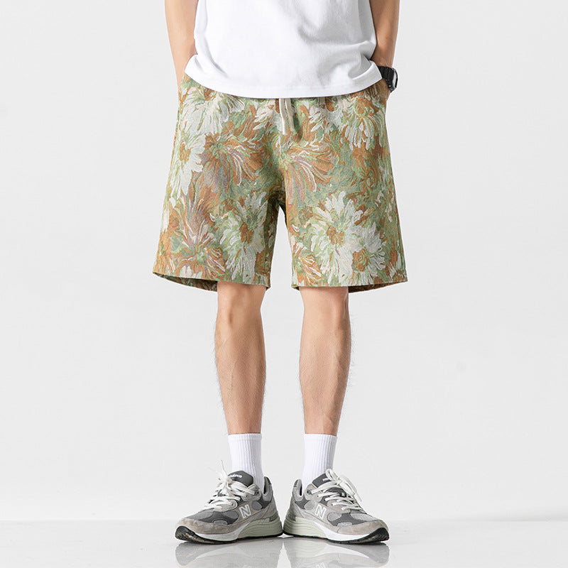 RETRO FLORAL SHORTS