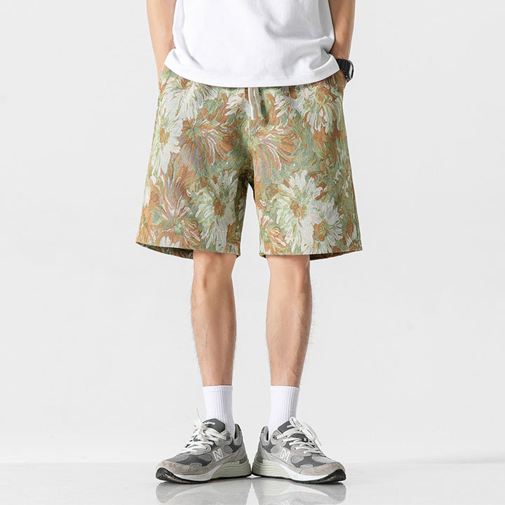 RETRO FLORAL SHORTS