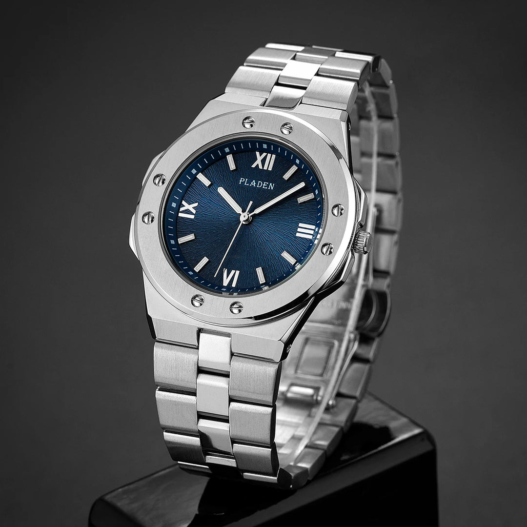 ONYX SUNBURST WATCH
