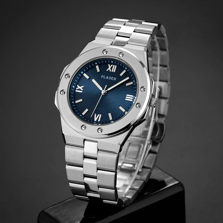 ONYX SUNBURST WATCH