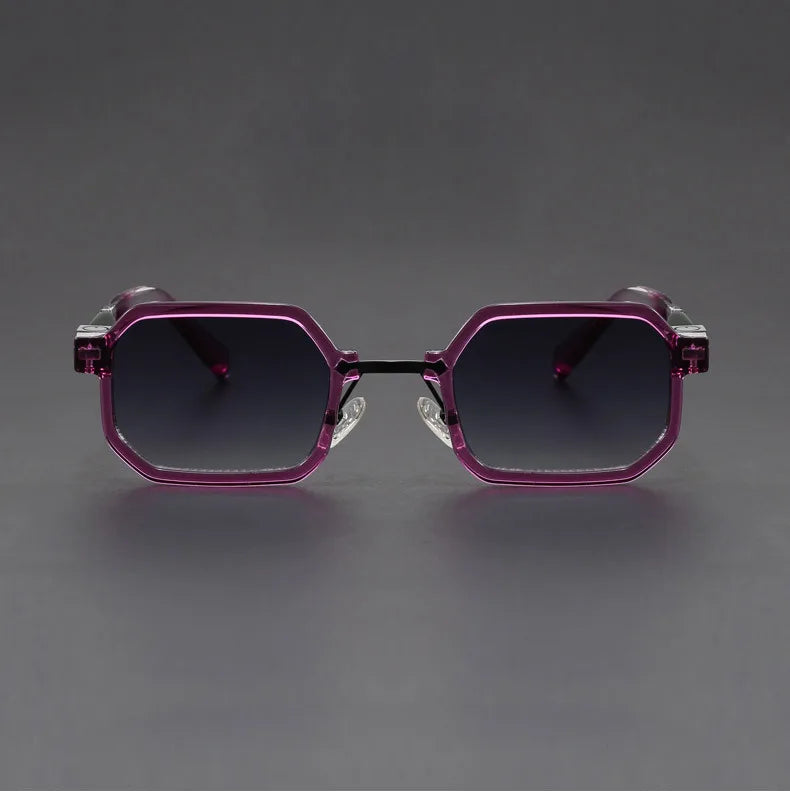 VIOLET SQUARE SUNGLASSES