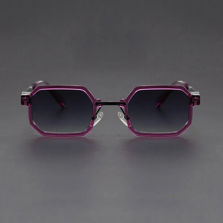 VIOLET SQUARE SUNGLASSES