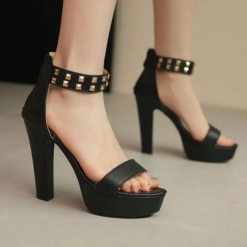 AMARA STUD HEELS