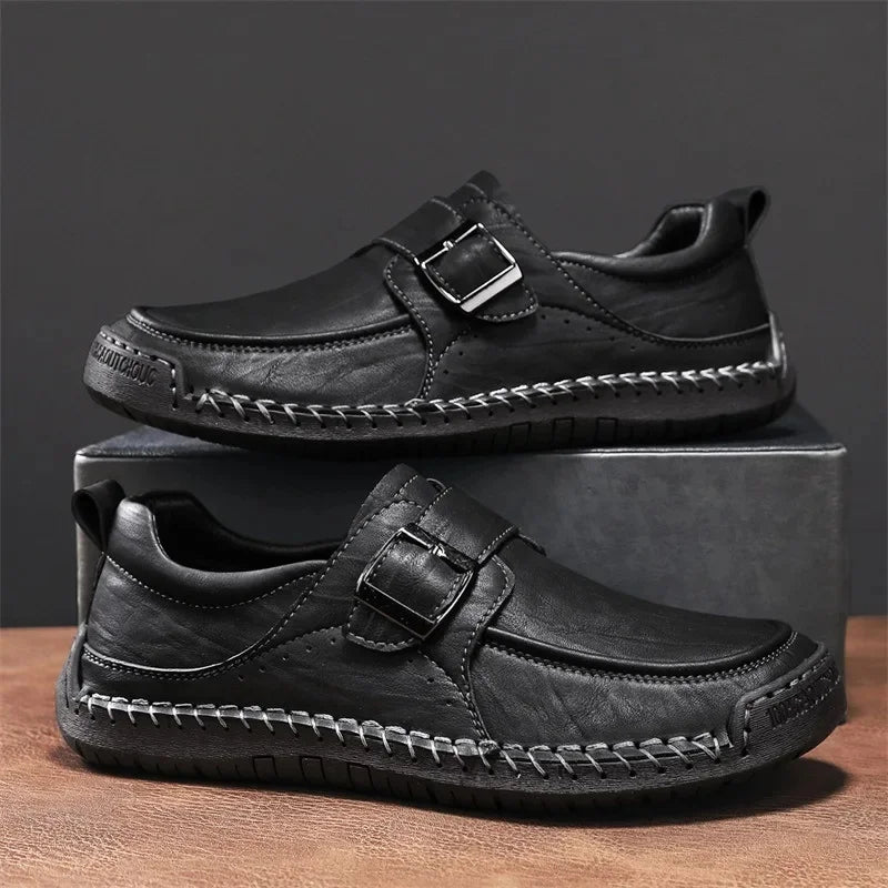 ROCKFORD MONK STRAP LOAFERS