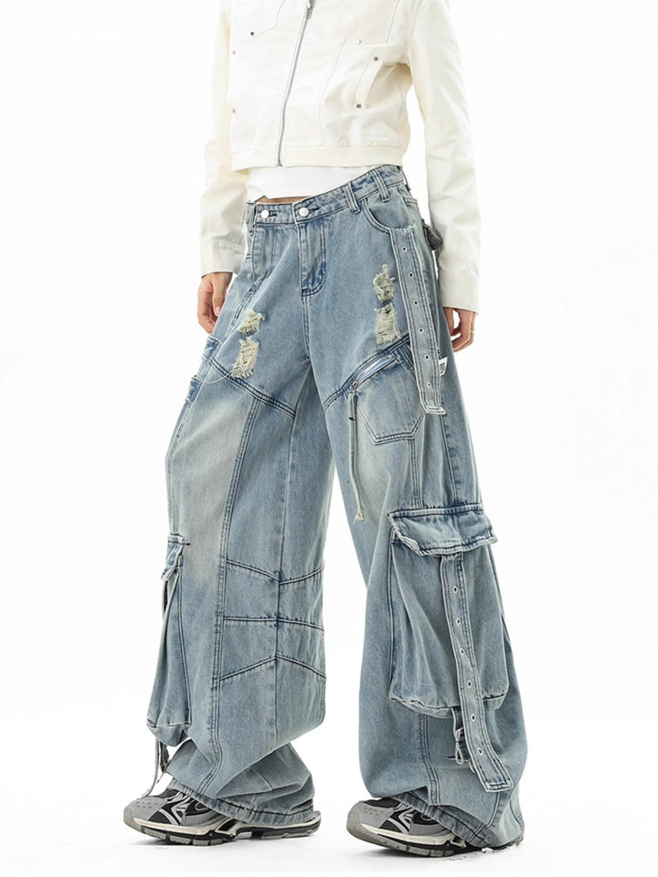 ZANE BAGGY CARGO JEANS