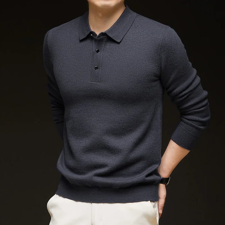 ADAM CASHMERE POLO