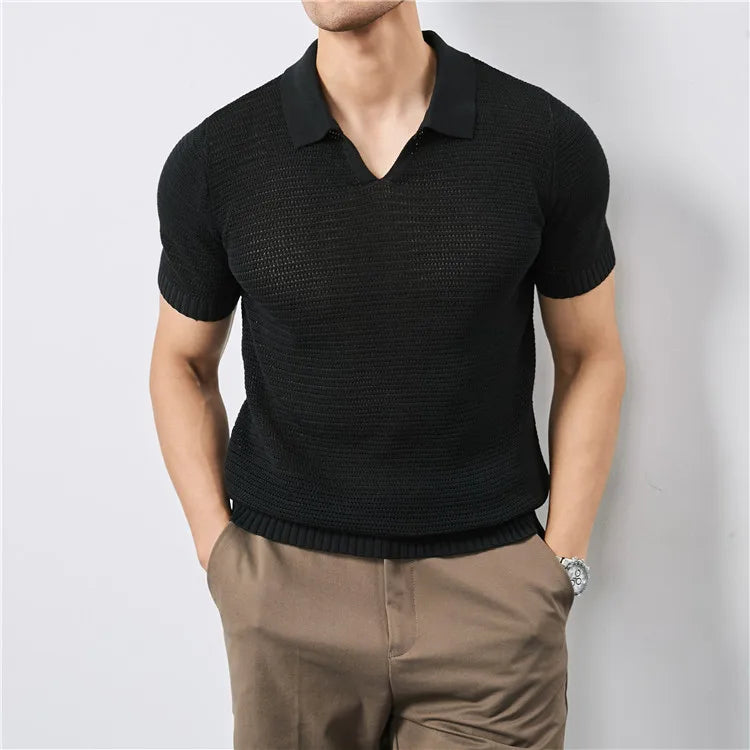 Summer Knitted Polo