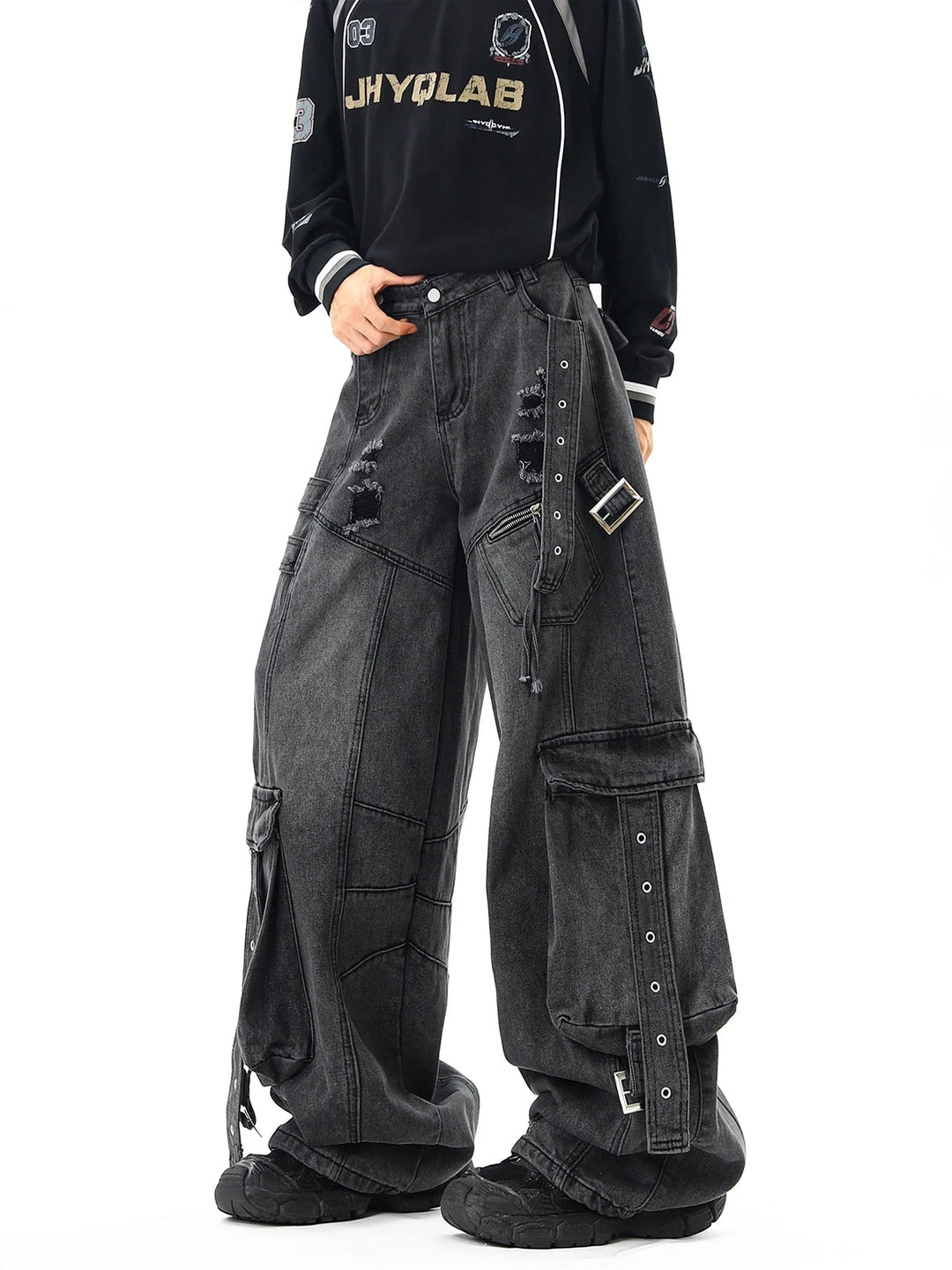 ZANE BAGGY CARGO JEANS