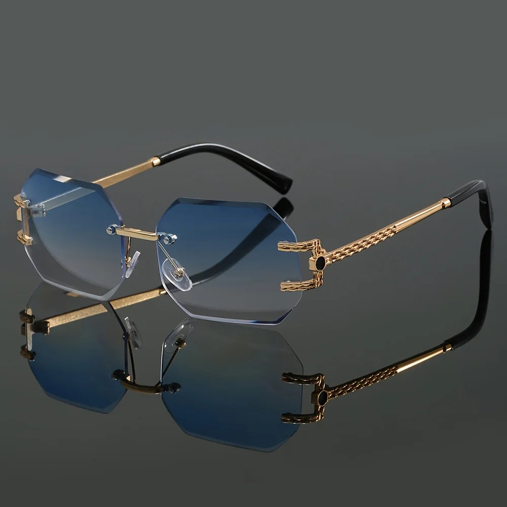 MILLER RIMLESS SUNGLASSES