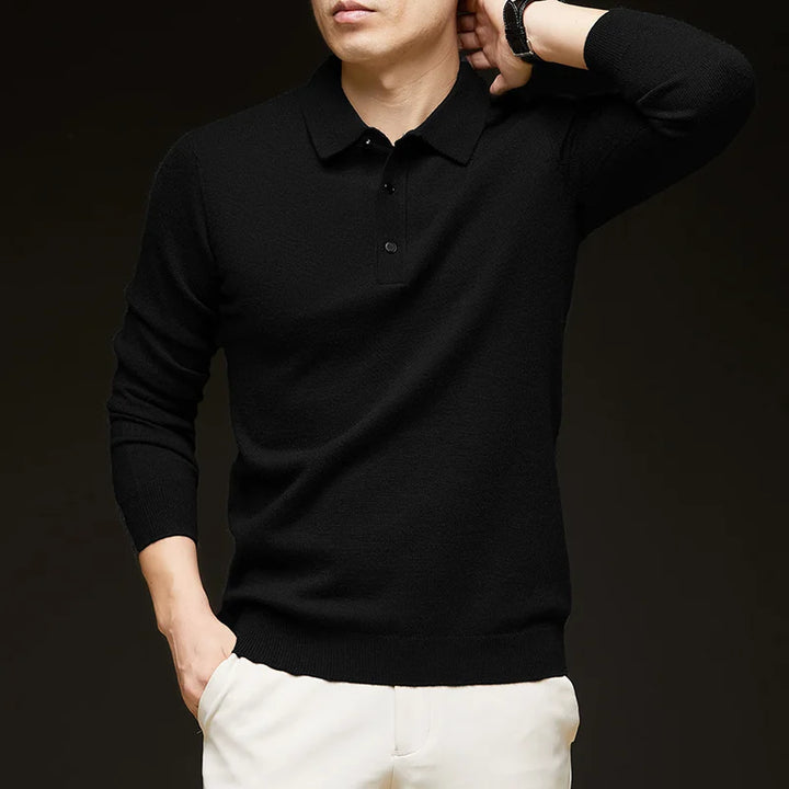 ADAM CASHMERE POLO