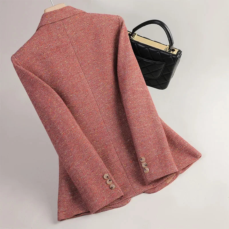HARLEE WOOL TWEED BLAZER