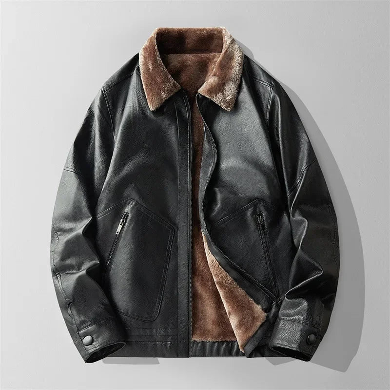 COLE LEATHER JACKET