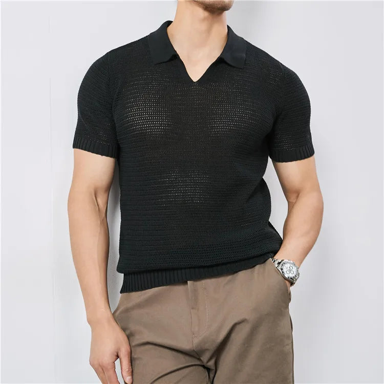Summer Knitted Polo