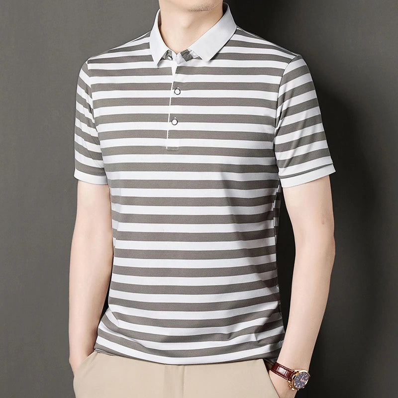 STRIPED POLO SHIRT
