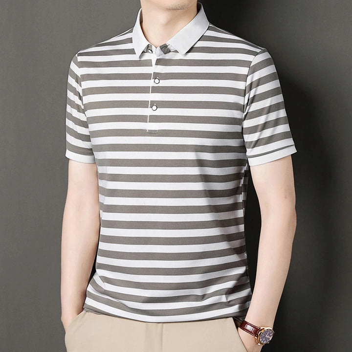 STRIPED POLO SHIRT