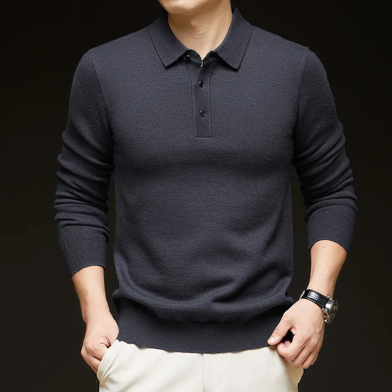 ADAM CASHMERE POLO