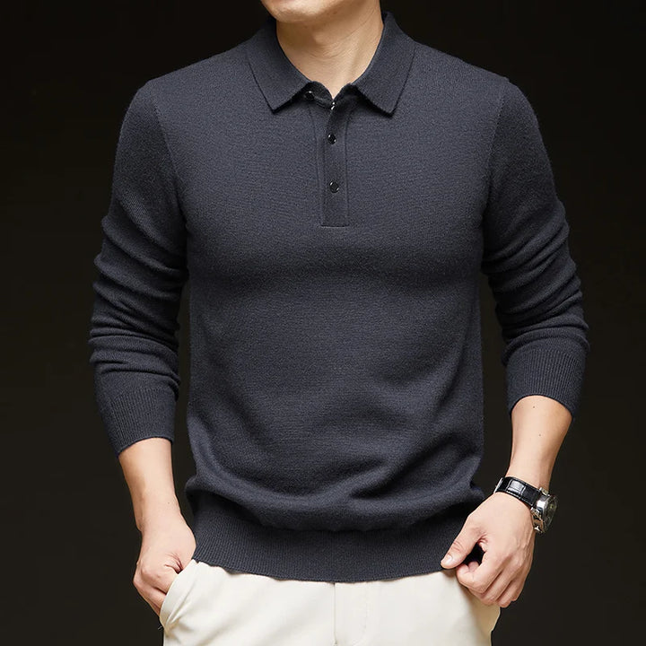 ADAM CASHMERE POLO