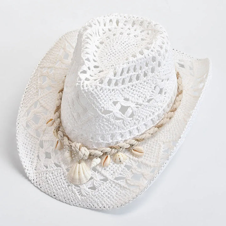 STRAW BEACH HAT