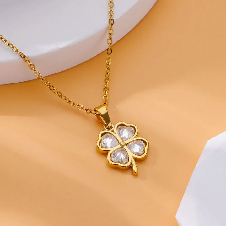 FOUR LEAF CLOVER NECKLACE
